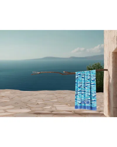 Scout Making Waves Oversized Beach Towel In Blue