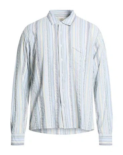 Scout Man Shirt Light Blue Size S Cotton