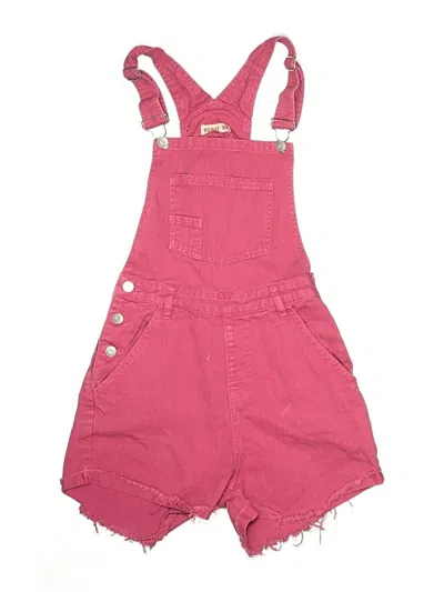 Pre-owned Scout Overall Shorts In Pink