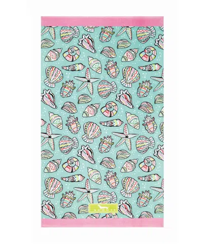 Scout Oversized Novelty Cotton Beach Towel, 40" X 70" In Blue