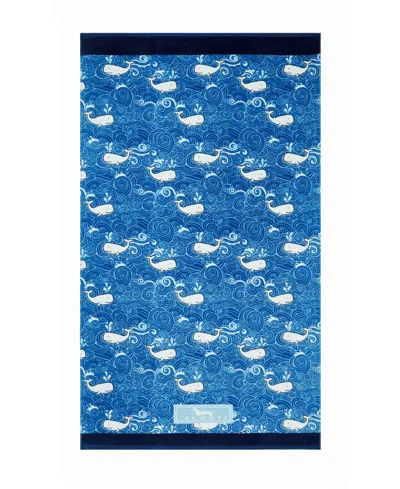 Scout Oversized Novelty Cotton Beach Towel, 40" X 70" In Blue