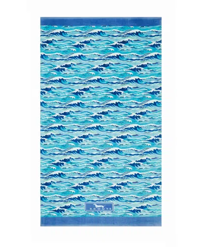 Scout Oversized Novelty Cotton Beach Towel, 40" X 70" In Blue