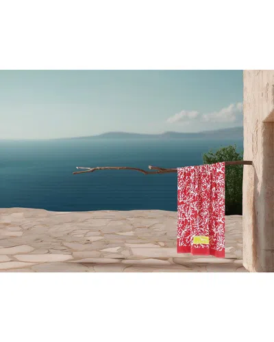 Scout Reef Witherspoon Oversized Beach Towel In Red