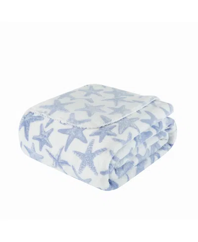 Scout Star Search Whimsical Throw, 50" X 70" In Blue