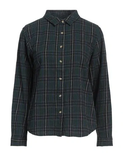 Scout Woman Shirt Dark Green Size M Cotton