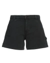 Scout Woman Shorts & Bermuda Shorts Black Size S Cotton In Black