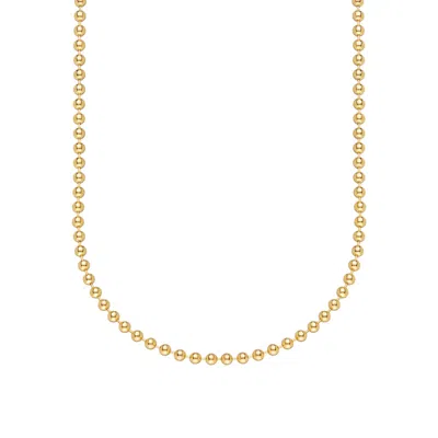 Scream Pretty Women's Gold Ball Chain Necklace