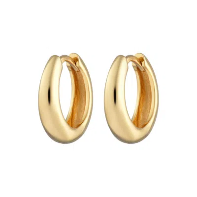 Scream Pretty Hannah Martin Foundation Classic Hoop Earrings In Gold