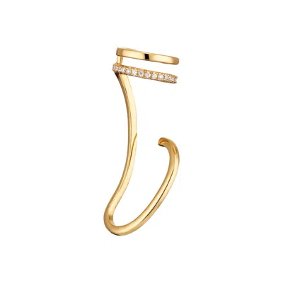 Scream Pretty Women's Gold Illusion Single Ear Cuff