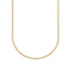 Scream Pretty Women's Gold Mini Flat Snake Chain Necklace In Gold
