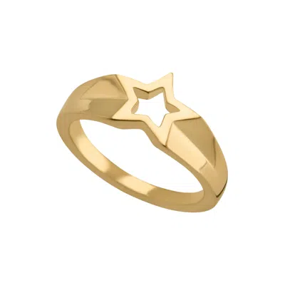 Scream Pretty Women's Gold Open Star Ring