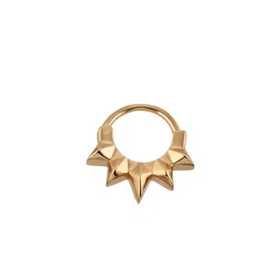 Scream Pretty Women's Gold Rebel Daith Hoop Single Earring