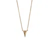 Scream Pretty Women's Gold Rebel Necklace With Slider Clasp