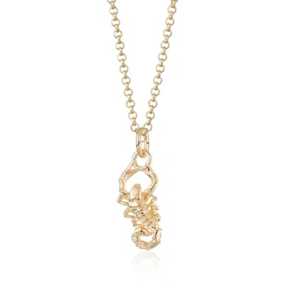 Scream Pretty Women's Gold Scorpion Necklace