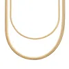 Scream Pretty Women's Gold Snake Chain Layering Set In Gold