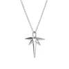 Scream Pretty Women's Silver Angel Star Necklace With Slider Clasp In Silver