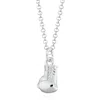 Scream Pretty Women's Silver Boxing Glove Charm Necklace In Metallic
