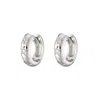 Scream Pretty Women's Silver Celestial Chunky Huggie Hoop Earrings In Metallic