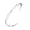 Scream Pretty Women's Silver Open Claw Bangle In White