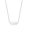 Scream Pretty Women's Silver Pearl Twist Chain Necklace In Silver