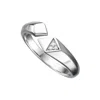 Scream Pretty Women's Silver Rebel Open Ring