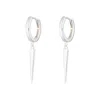 Scream Pretty Women's Silver Spike Hoop Earrings In Gold
