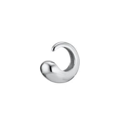 Scream Pretty Women's Silver Tapered Claw Ear Cuff