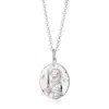 Scream Pretty Women's Silver Virgo Zodiac Charm Necklace In Metallic