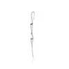 Scream Pretty Women's Sterling Silver Ribbon Ear Crawler