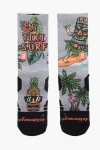 Scrimmage All-over Printed Tiki Surf Long Socks