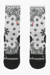 Scrimmage Embroidered Bandana Socks