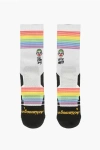 Scrimmage Embroidered Joker Stripes Socks