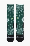 Scrimmage Patterned Bandana Long Socks