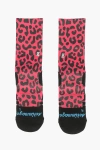 Scrimmage Printed Leopard Socks