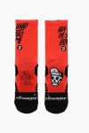 Scrimmage Printed Ride Hard Long Socks