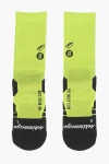 Scrimmage Two-tone Brick Club Socks With Perforated Details