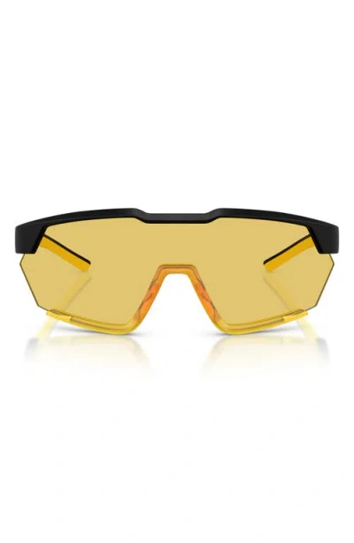 Scuderia Ferrari 41mm Irregular Sunglasses In Yellow