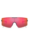 Scuderia Ferrari 43mm Rectangular Sunglasses In Red