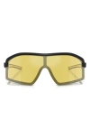 Scuderia Ferrari 43mm Shield Sunglasses In Matte Black