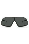 Scuderia Ferrari 43mm Shield Sunglasses In White