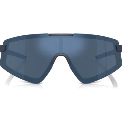 Scuderia Ferrari 47mm Shield Sunglasses In Blue