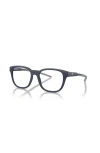 Scuderia Ferrari 53mm Square Optical Glasses In Blue