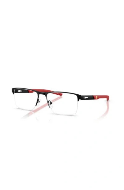 Scuderia Ferrari 54mm Rectangle Optical Glasses In Multi