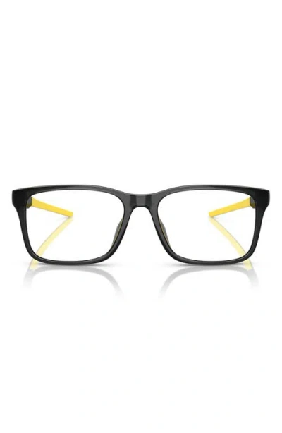 Scuderia Ferrari 54mm Square Optical Glasses In Grey