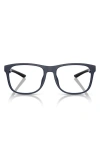 Scuderia Ferrari 54mm Square Optical Glasses In Matte Blue