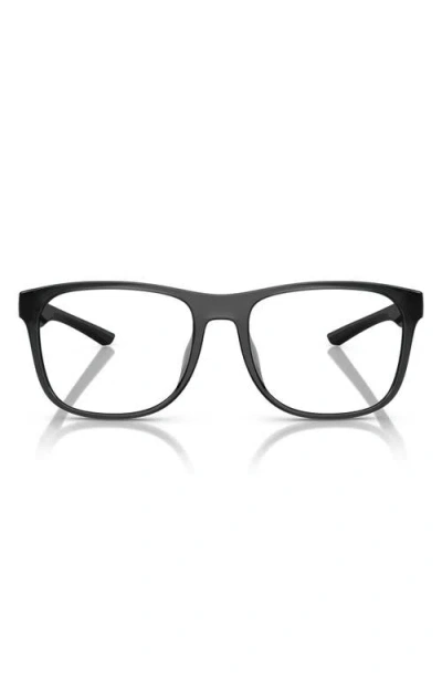 Scuderia Ferrari 54mm Square Optical Glasses In Transparent Grey