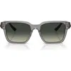 Scuderia Ferrari 55mm Gradient Square Sunglasses In Gray