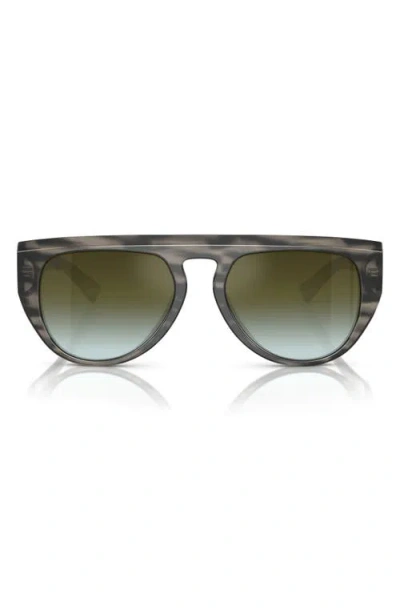 Scuderia Ferrari 56mm Pilot Sunglasses In Gray