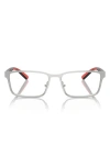 Scuderia Ferrari 56mm Rectangle Optical Glasses