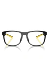 Scuderia Ferrari 56mm Square Optical Glasses In Black